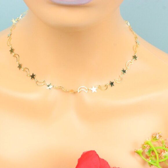 Delicate & Contemporary Necklace Chain, A Lovely Choice for Women, EVCH1588 - Picture 4 of 10